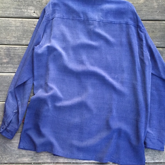 Vintage 90s FUBU The Collection Silk Dress Shirt - Picture 4 of 6